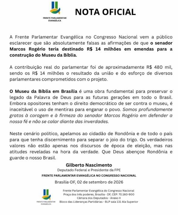 Elei&ccedil;&otilde;es 2026_Marcos Rog&eacute;rio_Nota Oficial.jpeg